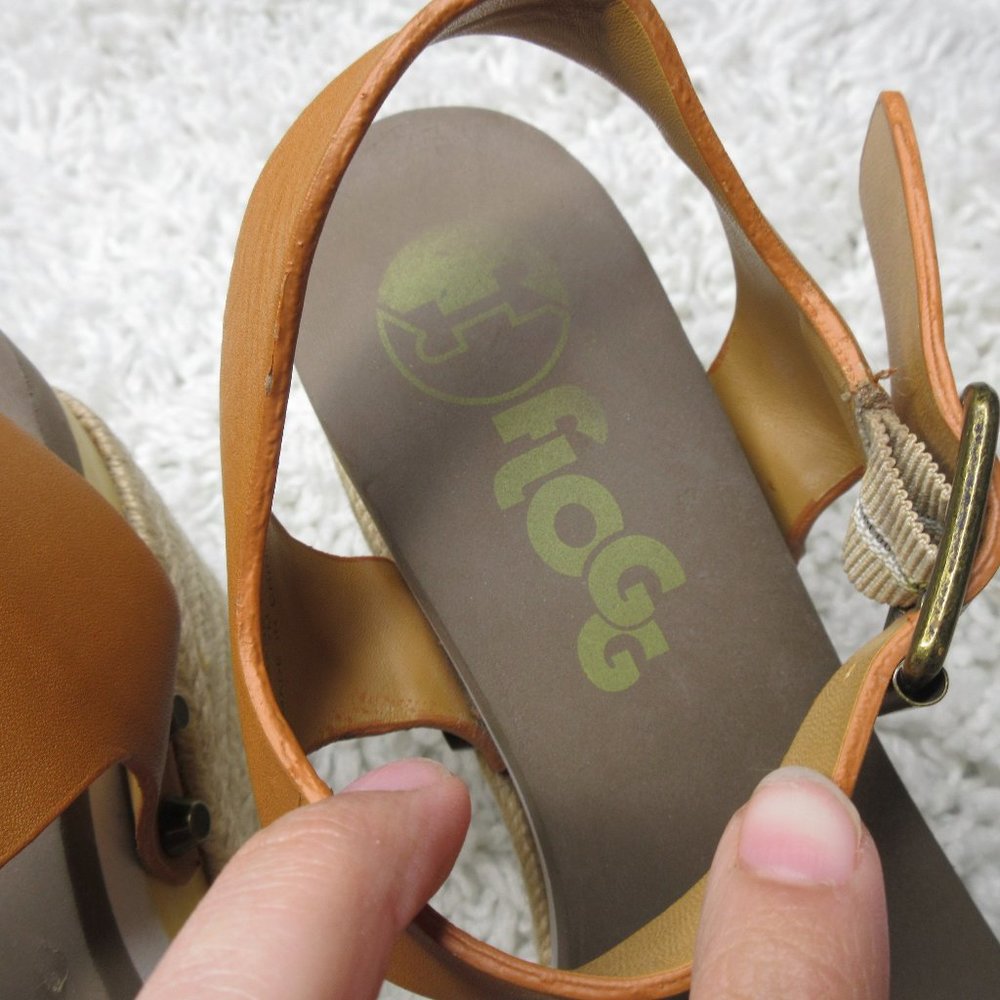 Flogg Lola Wedge sandals‎ sz 7 - Picture 3 of 11